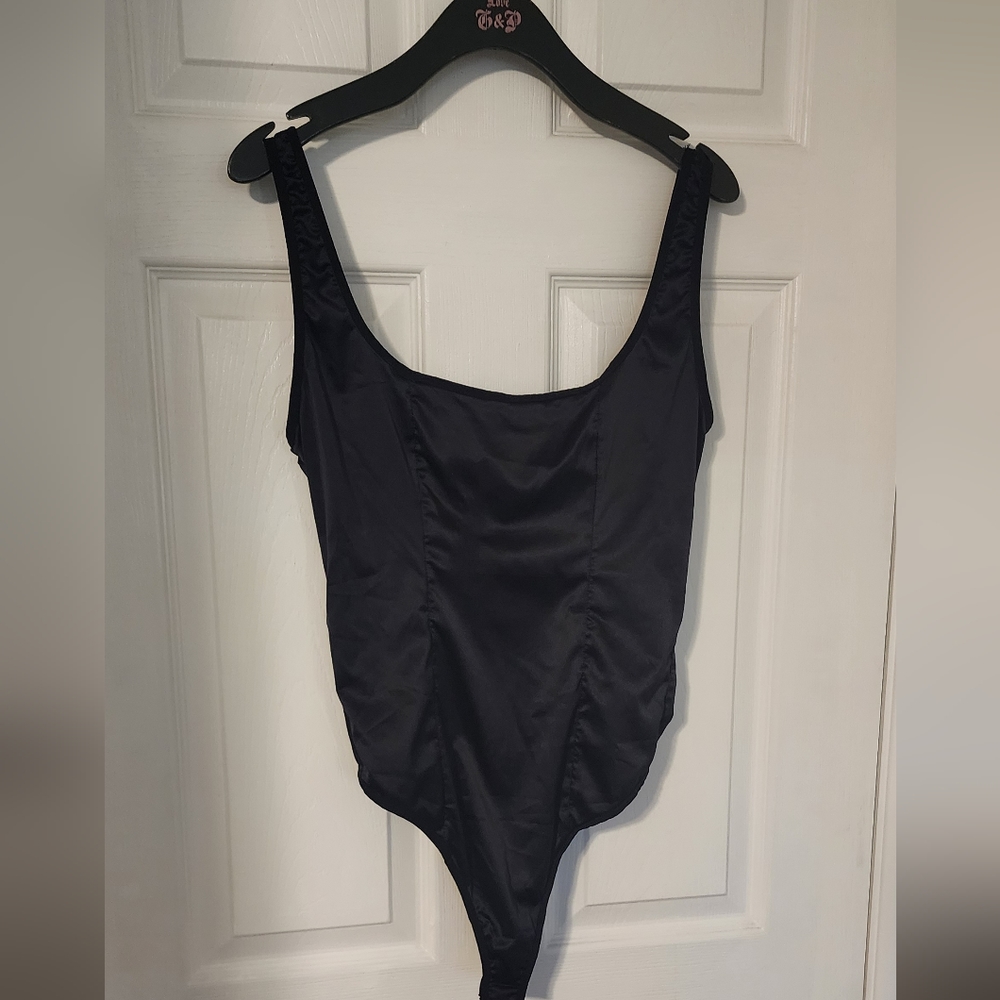 Intimately Free People Satin Bodysuit Medium